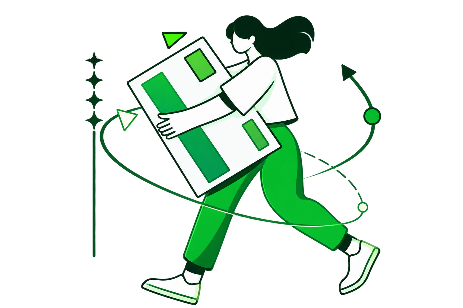 Diverse teams across industries using one business platform